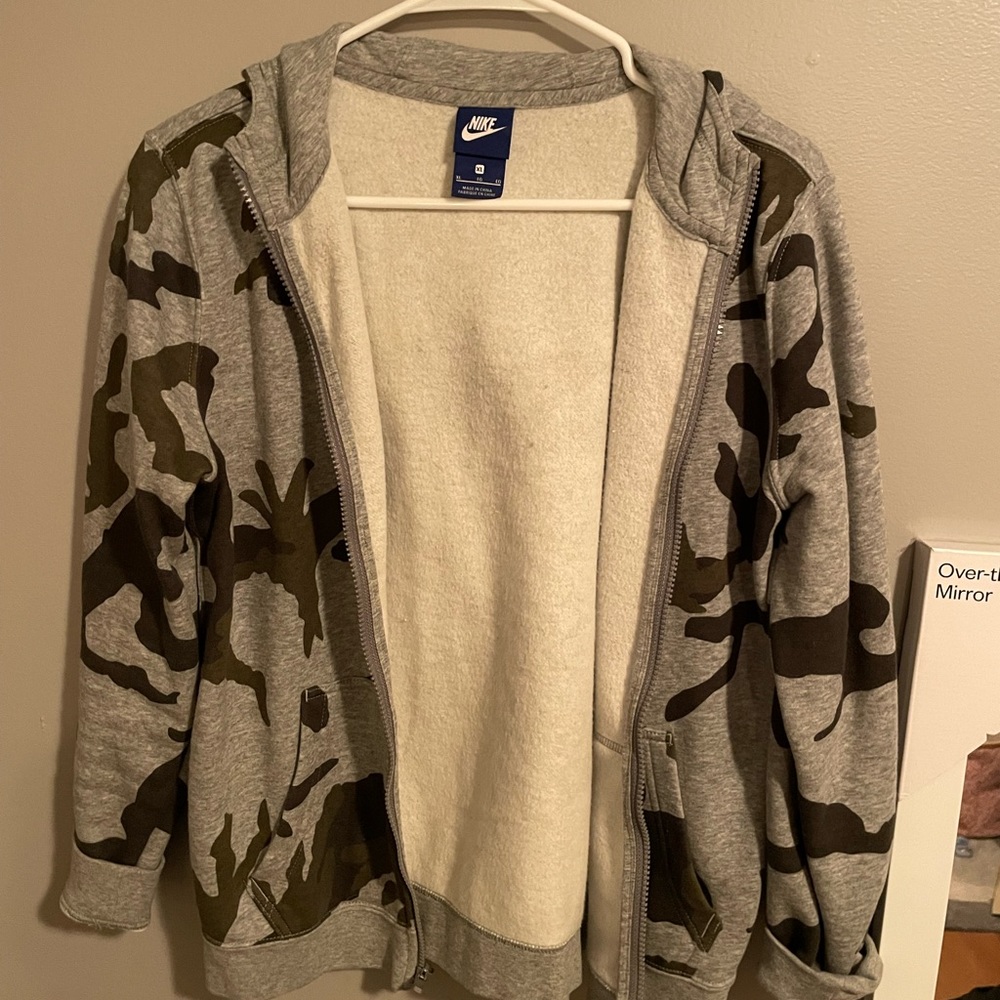 Kids Nike Full-Zip Sweatshirt